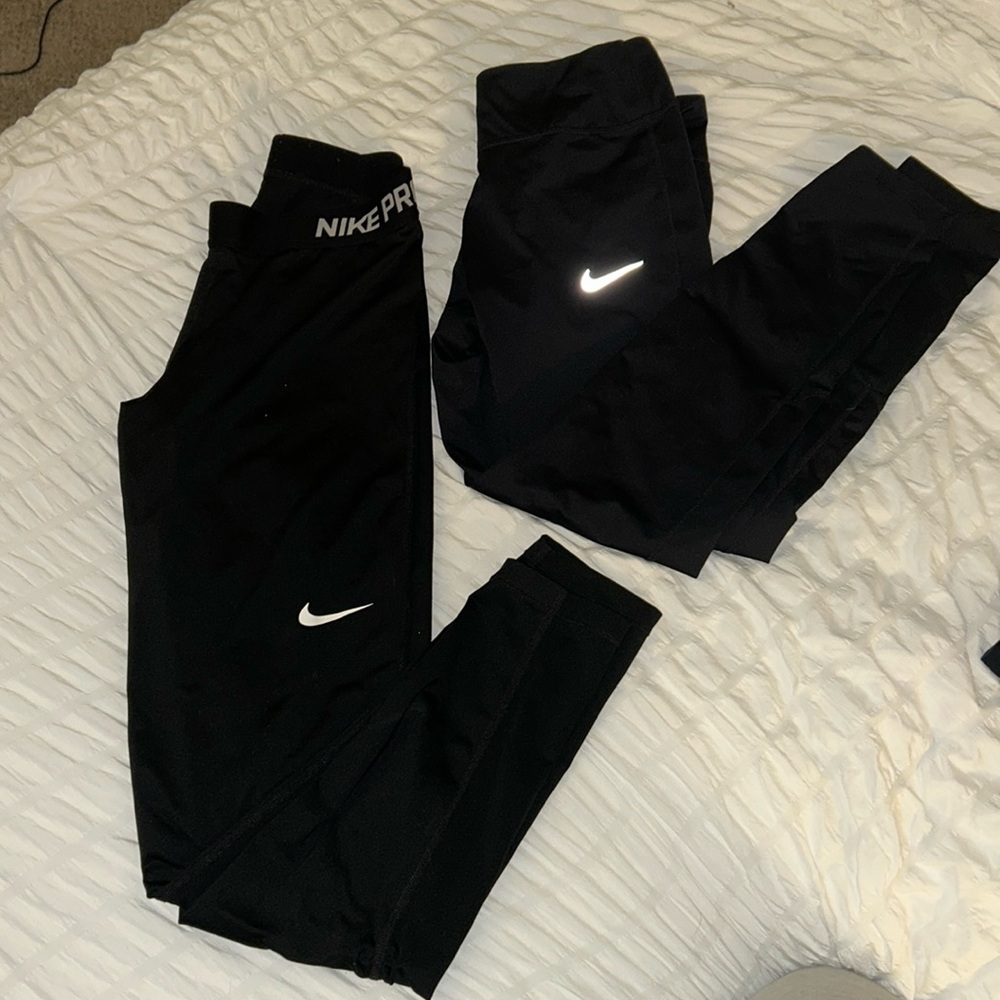 2 Pair Nike Performance Leggings